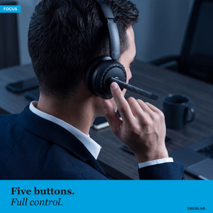 TREBLAB C7-Pro Conference Wireless Headset
