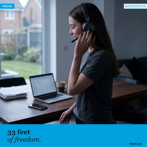 TREBLAB C7-Pro Conference Wireless Headset