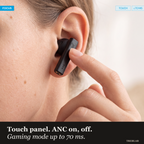 Treblab Focus Air Wireless Earbuds (X8)