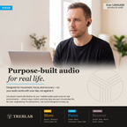 Treblab Focus Air Wireless Earbuds (X8)