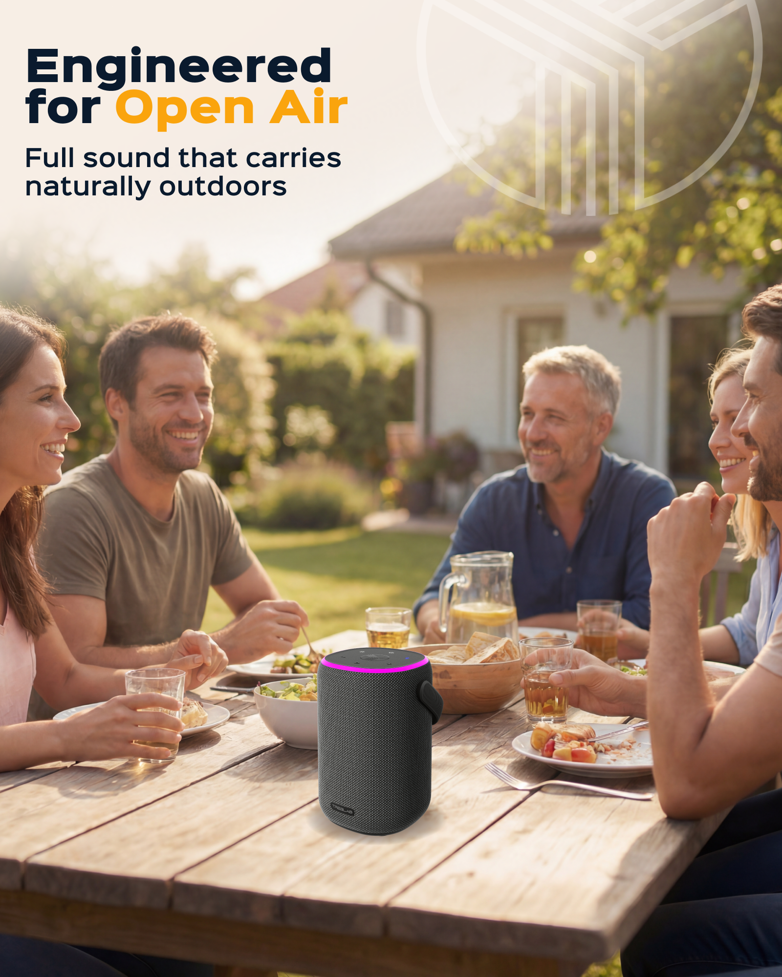 TREBLAB HD-Energy Pro Wireless Speaker with Handle