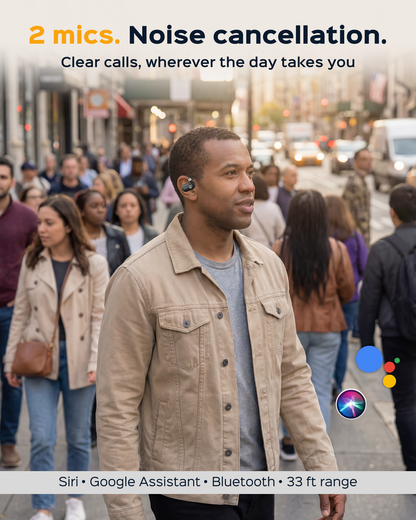 TREBLAB X-Open Open Ear Wireless Earbuds