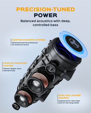 TREBLAB HD-Max Big and Loud Portable Speaker