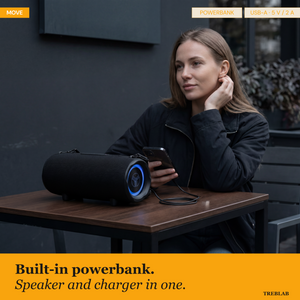 TREBLAB HD-Max Big and Loud Portable Speaker