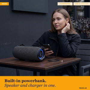 TREBLAB HD-Max Big and Loud Portable Speaker