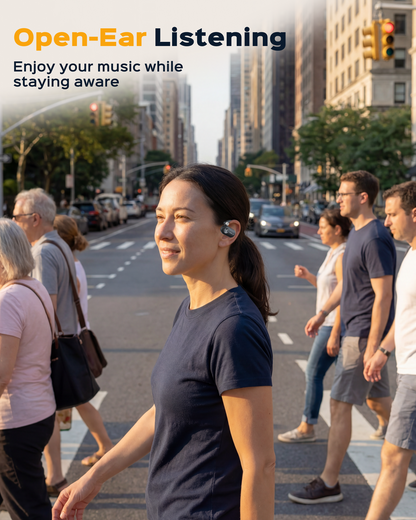 TREBLAB X-Open Open Ear Wireless Earbuds