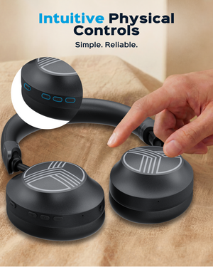 TREBLAB Z7 Pro Hybrid Active Noise Cancelling Headphones