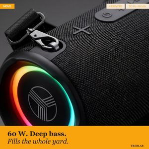 TREBLAB HD-Max Big and Loud Portable Speaker