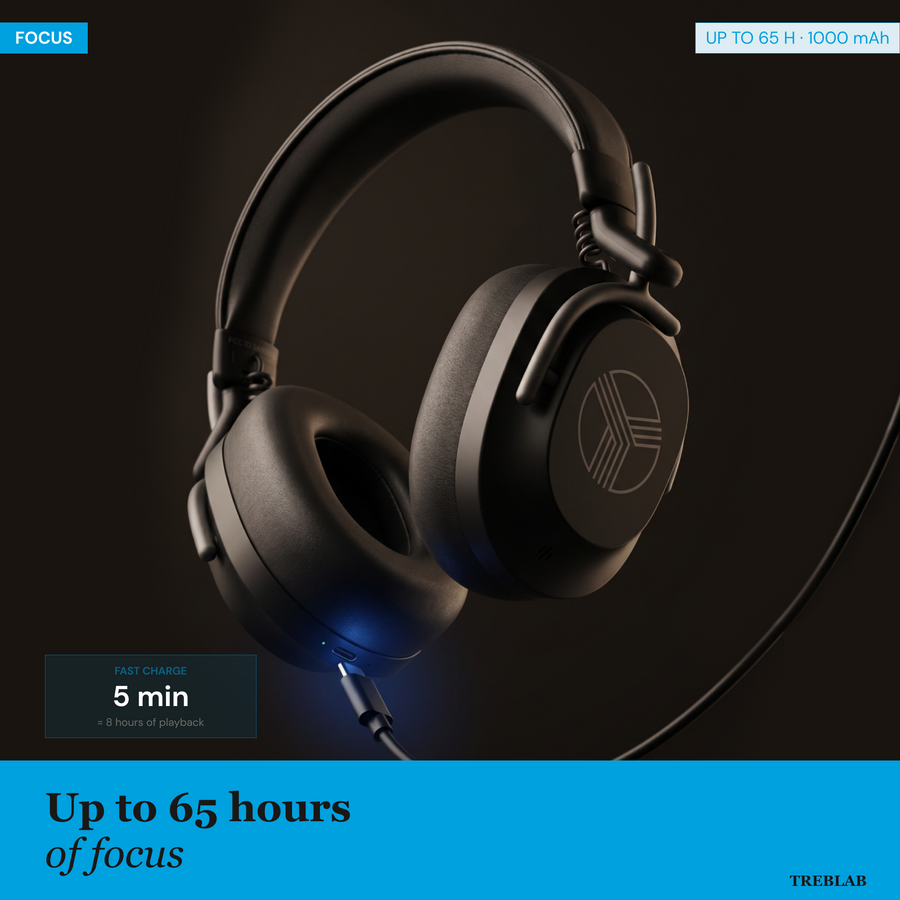 Sixty-five hours on one charge