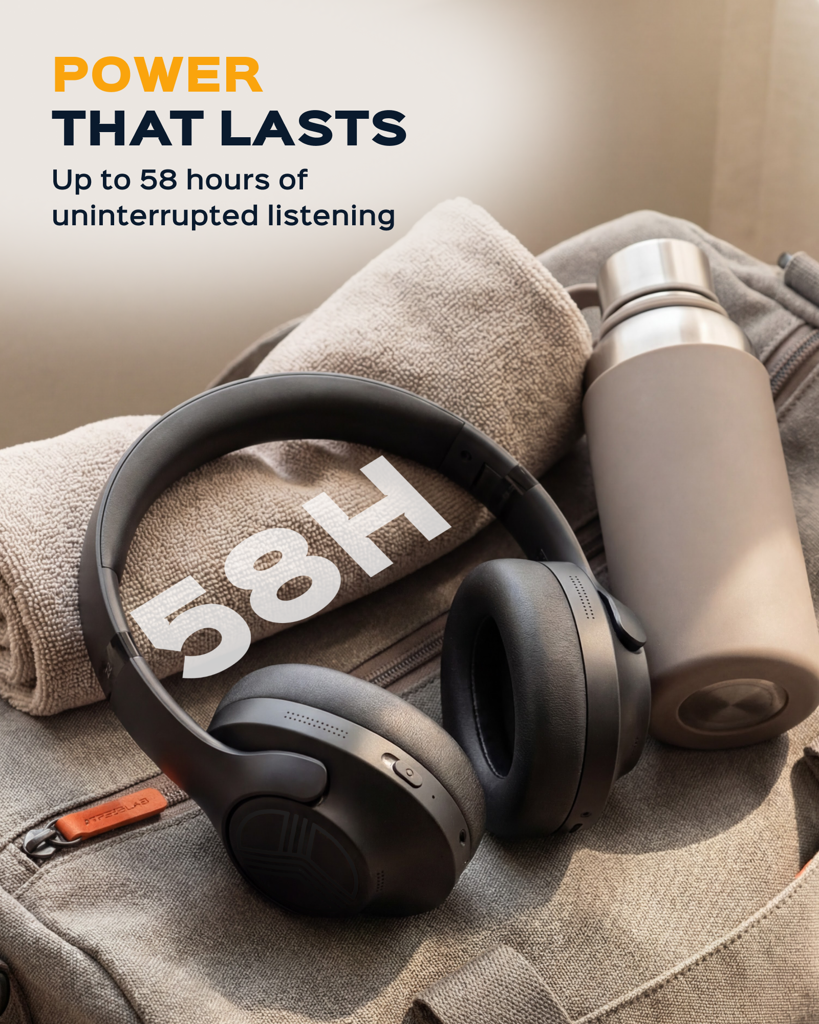 TREBLAB Z2 Active Noise Cancelling Headphones