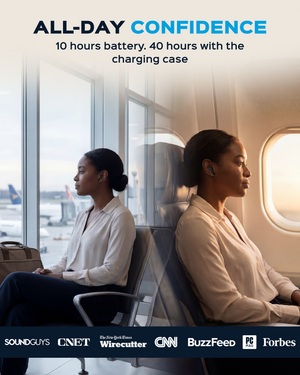 TREBLAB X8 Noise Cancelling Wireless Earbuds