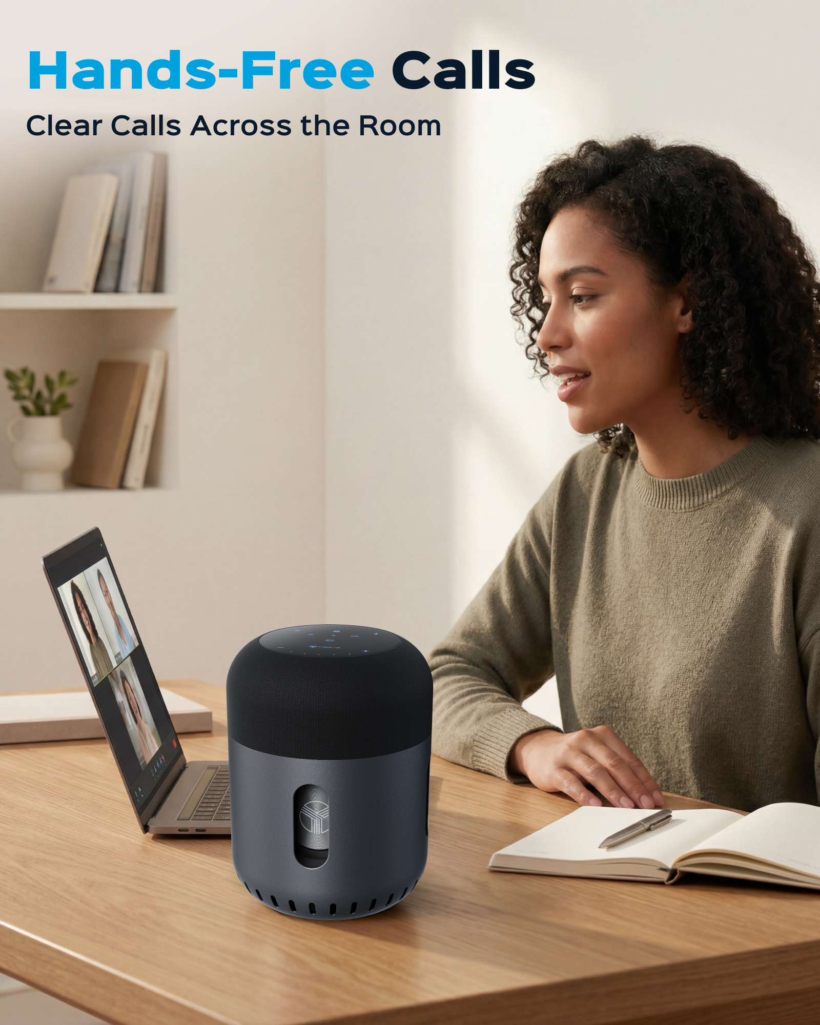 TREBLAB HD-360 Pro Premium Wireless Speaker with 5 Active Drivers and 8 Passive Radiators