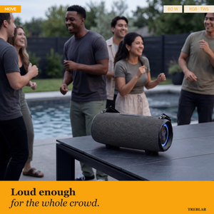 TREBLAB HD-Max Big and Loud Portable Speaker
