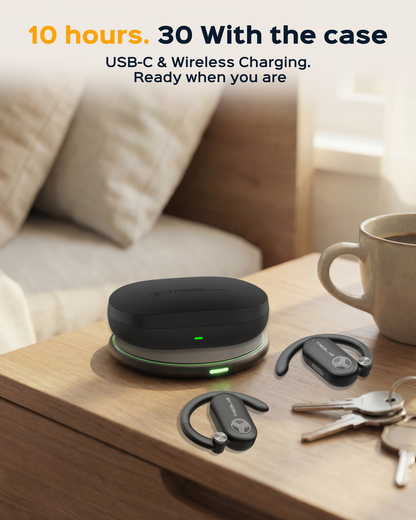 TREBLAB X-Open Open Ear Wireless Earbuds