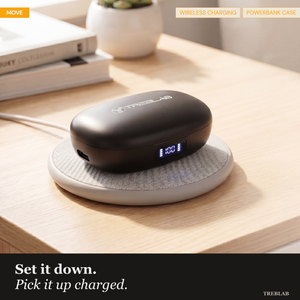 TREBLAB X3 Pro Wireless Earbuds with Earhooks