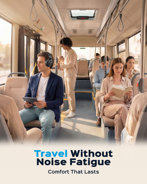 TREBLAB Z7 Pro Hybrid Active Noise Cancelling Headphones