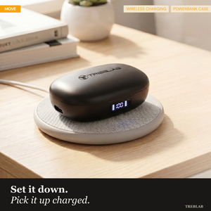 TREBLAB X3 Pro Wireless Earbuds with Earhooks