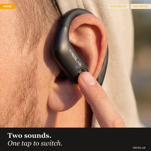 TREBLAB X3 Pro Wireless Earbuds with Earhooks