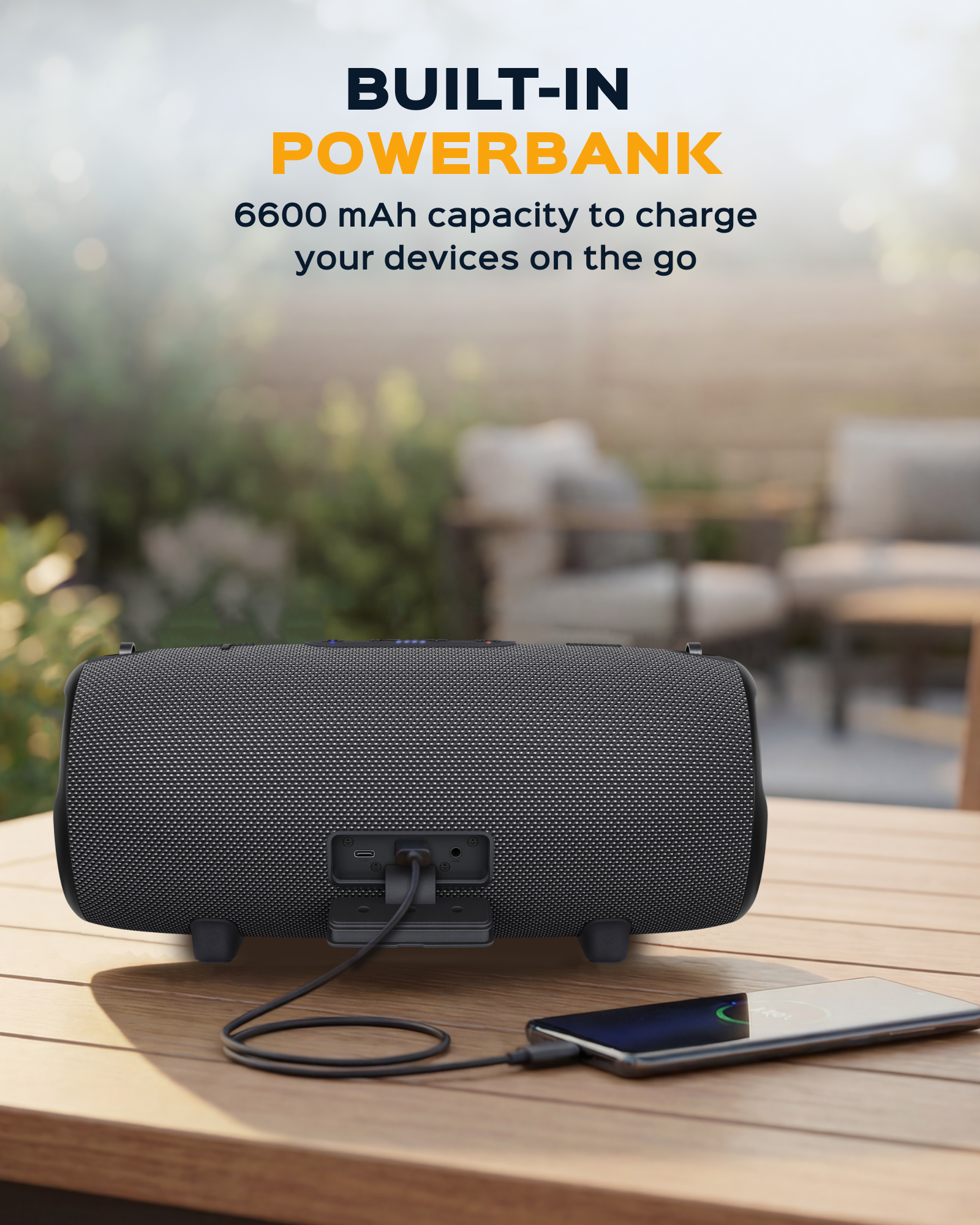 TREBLAB HD-Max Big and Loud Portable Speaker