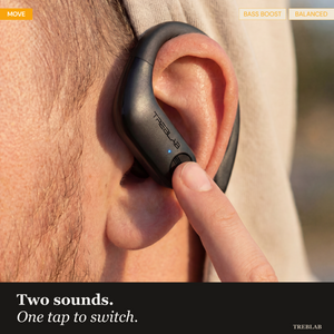 TREBLAB X3 Pro Wireless Earbuds with Earhooks