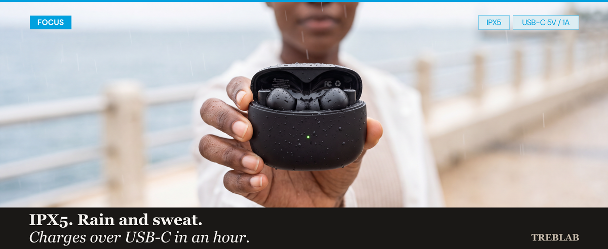 Treblab Focus Air Wireless Earbuds (X8) A+ 5