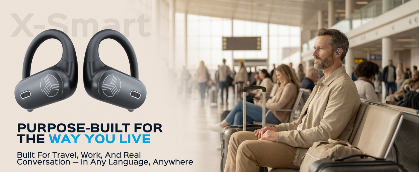 TREBLAB X-Smart AI Wireless Bluetooth Translation Earbuds — A+ 1
