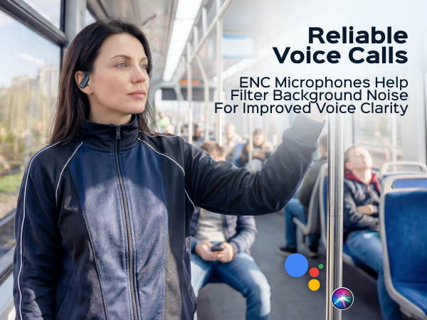 TREBLAB X3 Pro Wireless Earbuds with Earhooks — A+ 5 mobile