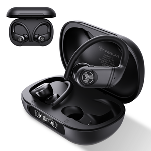 TREBLAB X4 Wireless Earbuds with Earhooks