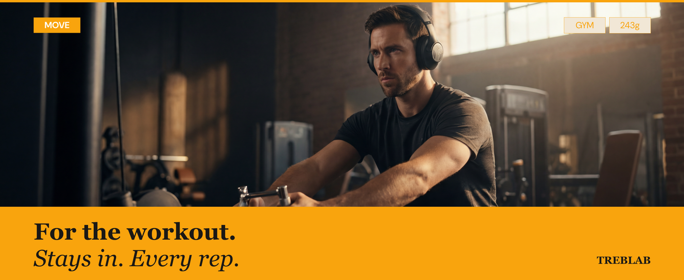 TREBLAB Z2 Active Noise Cancelling Headphones — A+ 6