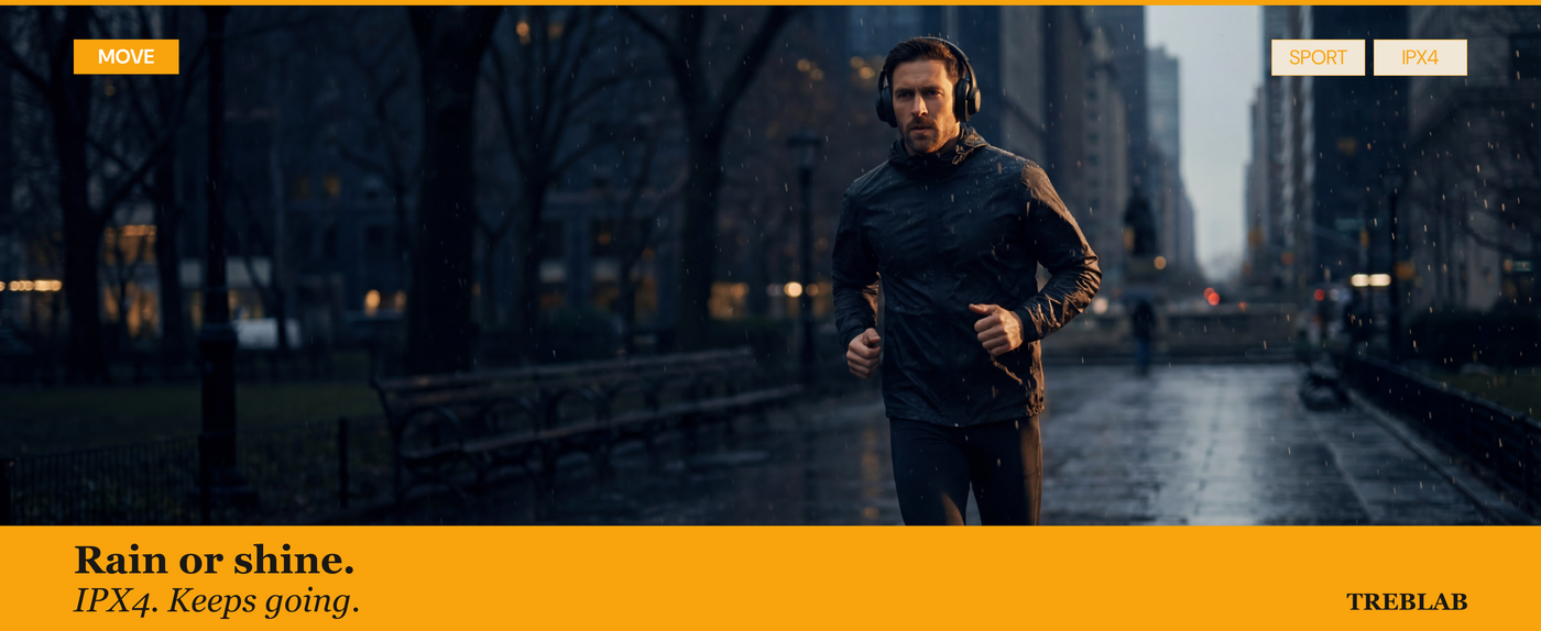 TREBLAB Z2 Active Noise Cancelling Headphones — A+ 6