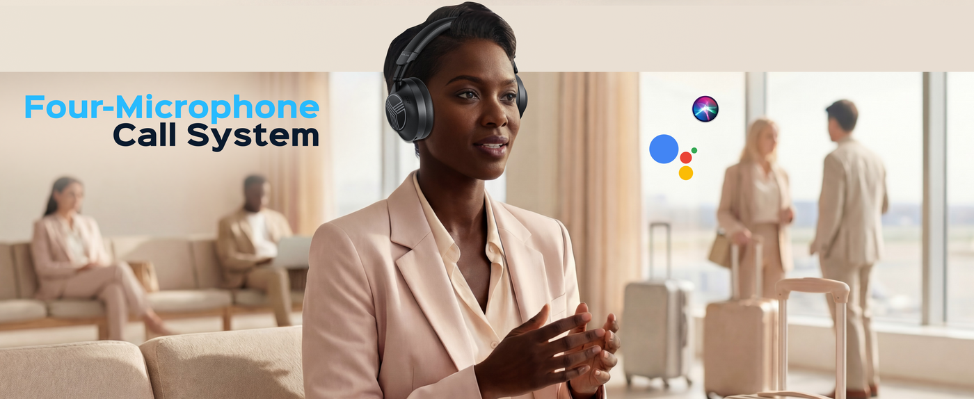 TREBLAB Z7 Pro Hybrid Active Noise Cancelling Headphones — A+ 5