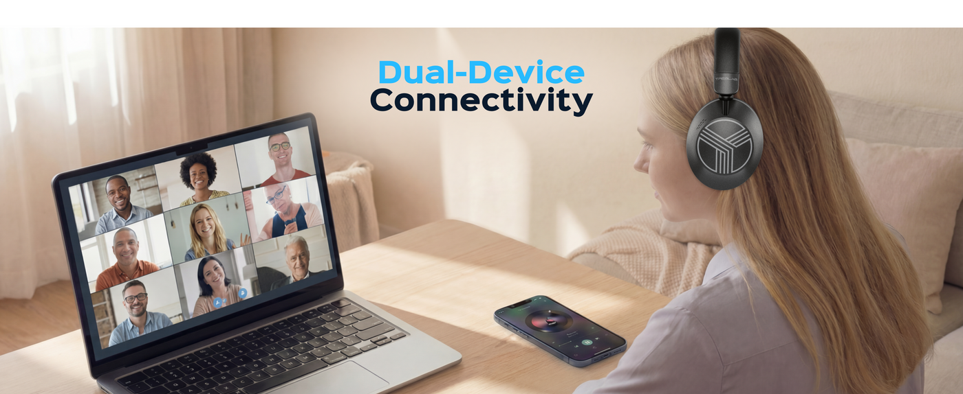 TREBLAB Z7 Pro Hybrid Active Noise Cancelling Headphones — A+ 6