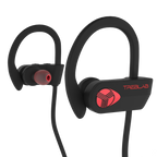 Black/Red trelab xr500 waterproof earbuds