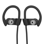 Black/Silver treblab xr500 wireless earbuds with microphone